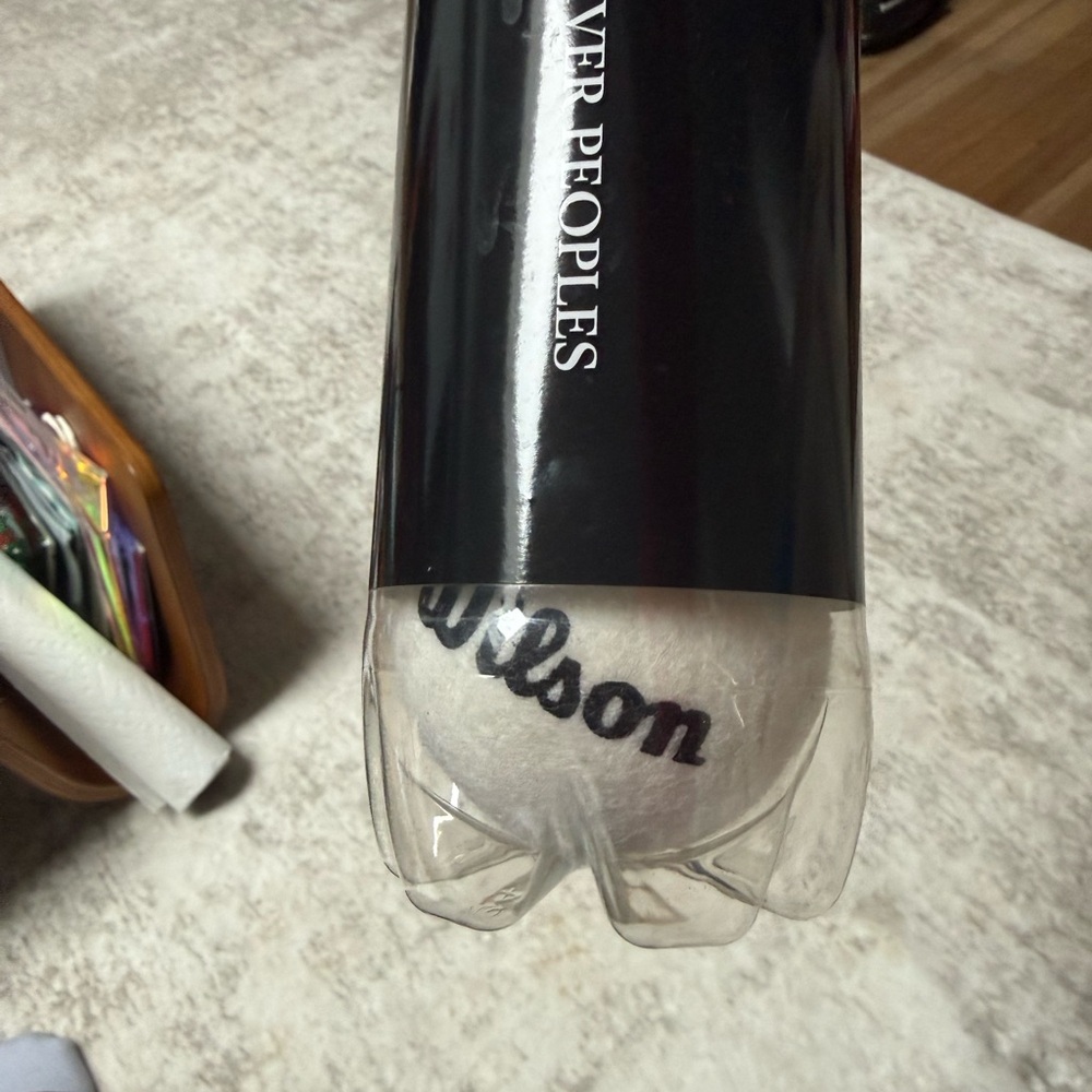 Limited edition Oliver People’s Wilson tennis balls